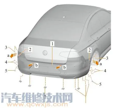 汽车前后保险杠的拆卸和安装步骤流程（图解）